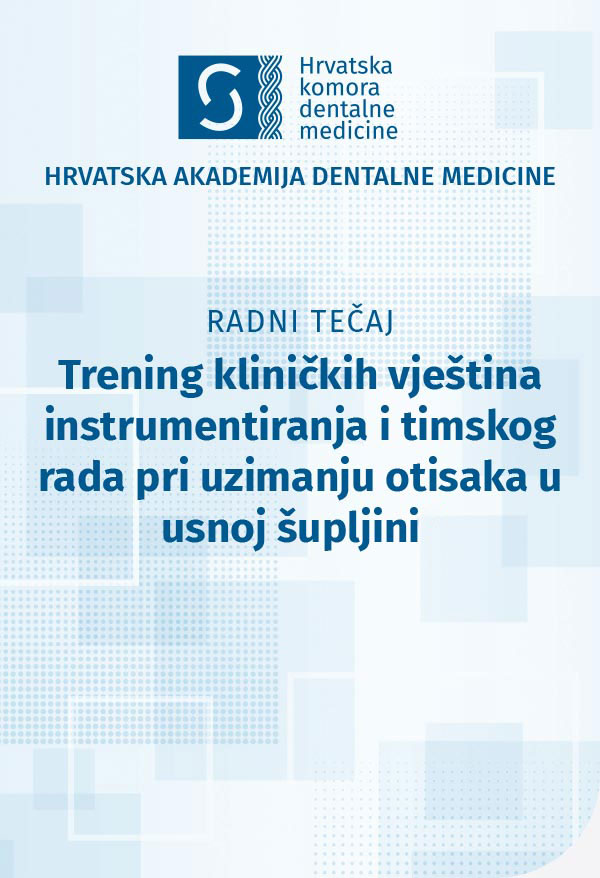 hadm - Radni tečaj Ivana Cvetković Marić, univ. bacc. dent. hig., dent. asist.