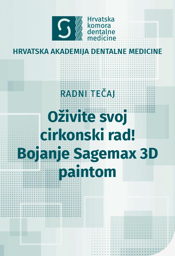 HADM-Oživite svoj cirkonski rad! Bojanje Sagemax 3D paintom