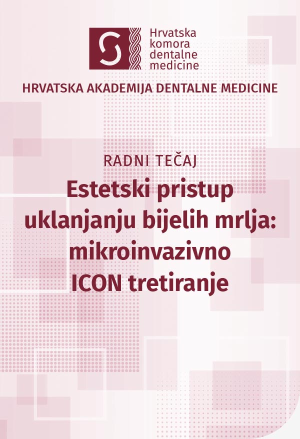 hadm - Radni tečaj - Estetski pristup uklanjanju bijelih mrlja: mikroinvazivno ICON tretiranje